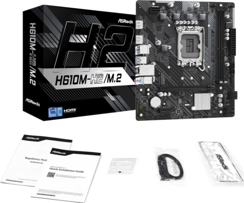 Asrock H610m-H2/M.2 Hovedkort