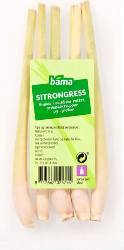 Sitrongress 50g pakke