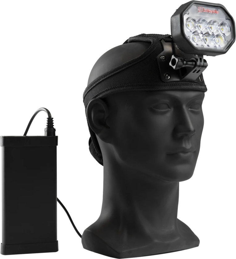 Pannlampa HL-50 Black OneSize