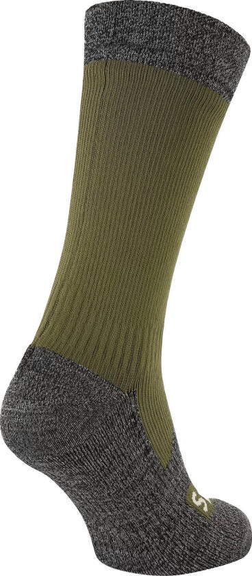 Raynham Waterproof All Weather Mid Length Sock Olive XL