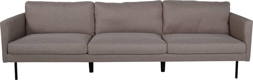 Zoom 3-seters Sofa - Brun