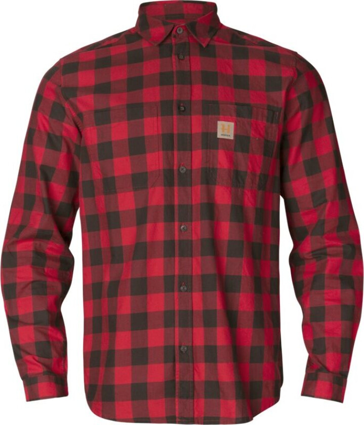 Scandinavian L/S Shirt Red Check