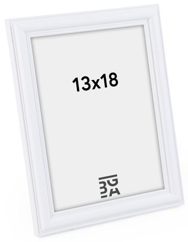 Focus Ramme Tango Wood Hvit - 13x18 Cm