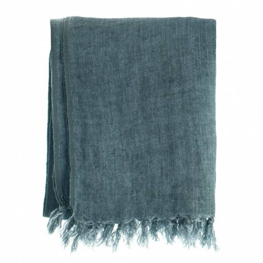 Pledd Olivia petrol 125x160 cm