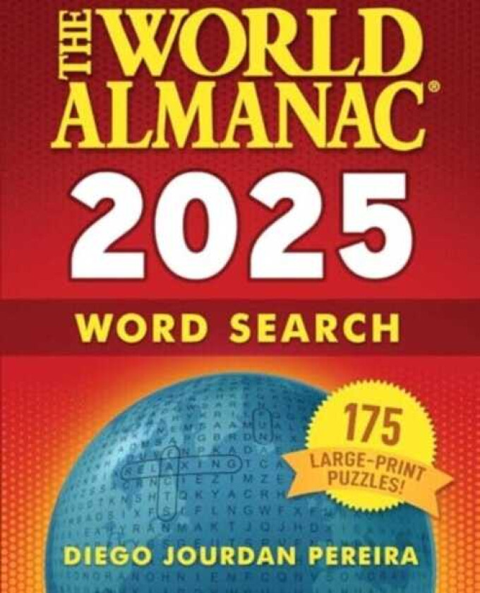 The World Almanac 2025 Word Search 175 LargePrint Puzzles!