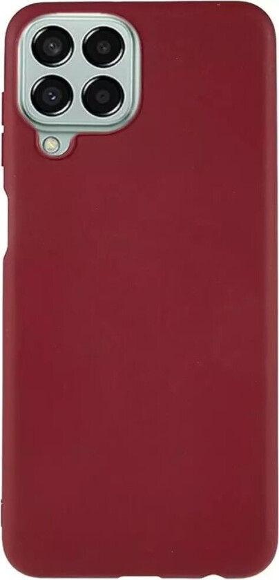 Samsung Galaxy M33 Deksel i Matt Fleksibel Plast - Rød