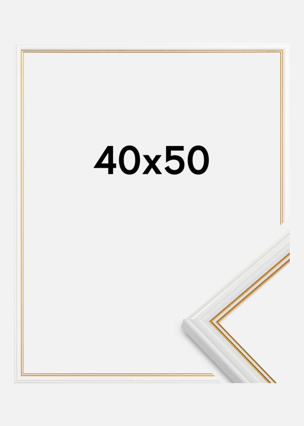 Ramme Classic Hvit 40x50 Cm