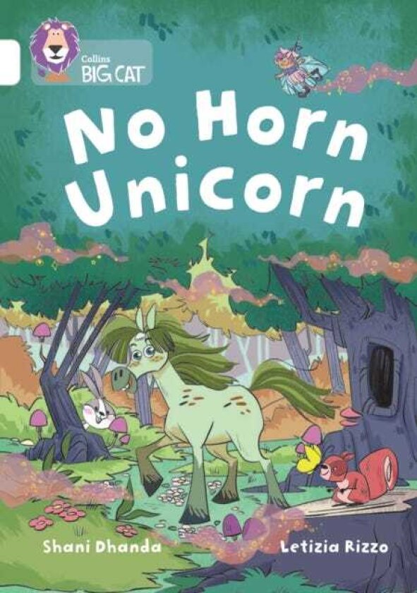No Horn Unicorn Band 10/White