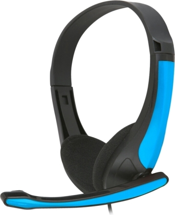 Freestyle Hi-Fi Stereo Fh4088o Blue Headphones With Microphone (43086)