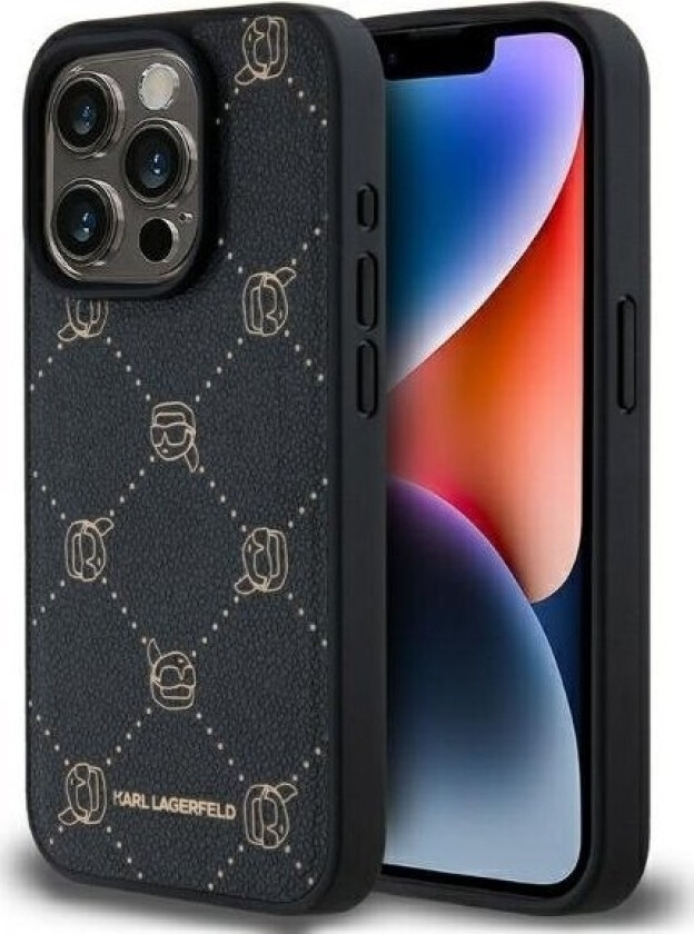 Klhmp15lpgkhphk Iphone 15 Pro 6.1" Czarny/Svart Magsafe Karl Head