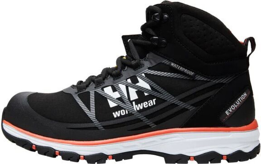 Sko Sort 44 Chelsea Evolution Mid