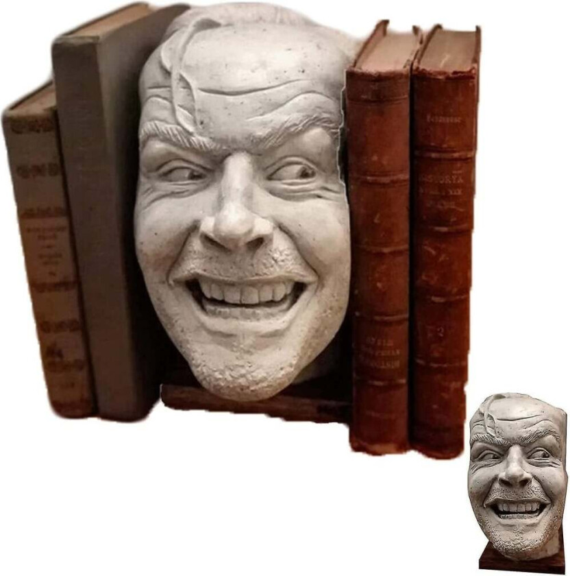 Dekorative bokstøtter harpiks