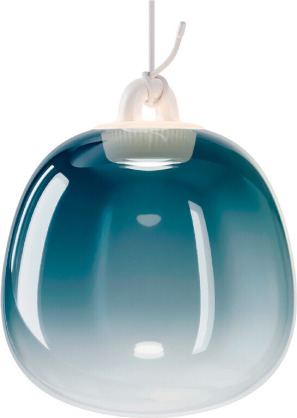 - Oblò Pendel Small 3000K Azure Stål/Hvit