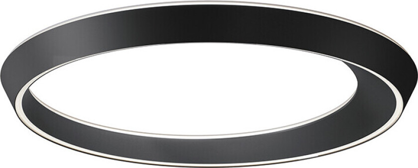 - Tidal 75 Taklampe 3000K Matt Svart