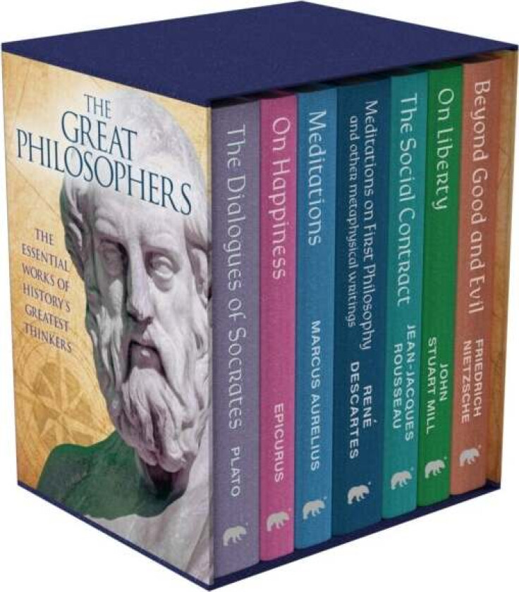 The Great Philosophers Collection av Frederich Nietzsche, Plato Plato, Jean Rousseau