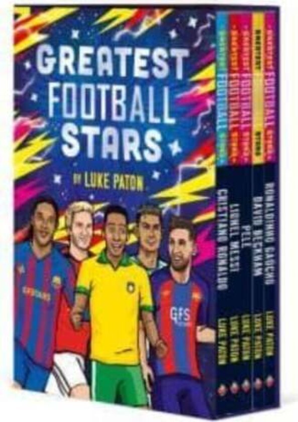 The Greatest Football Stars 5 Book Collection av Luke Paton
