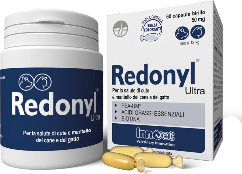 Redonyl Ultra 50 mg Kosttilskudd for hunder og katter - 60 kapsler