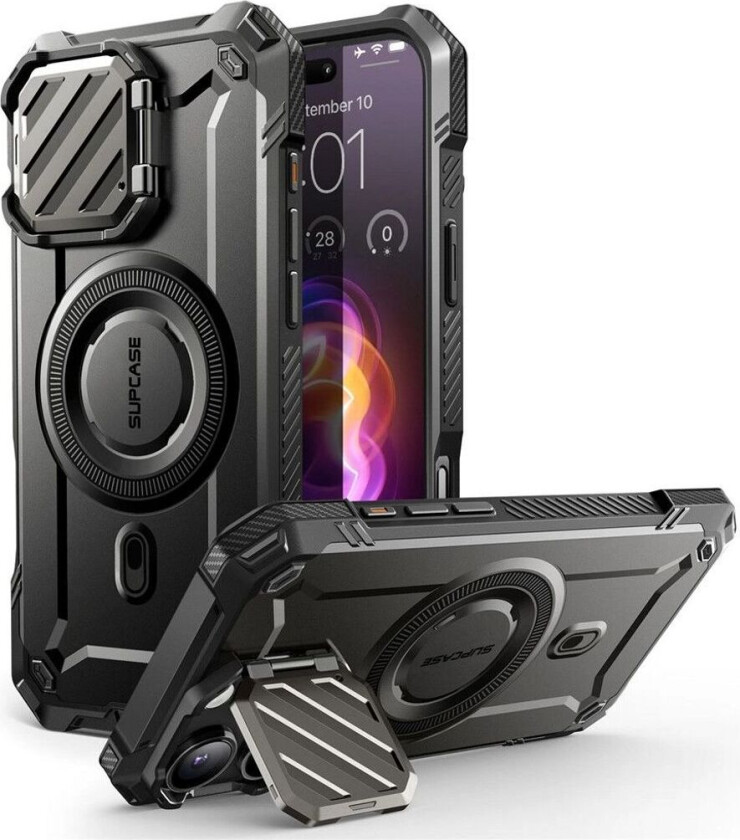 iPhone 16 Unicorn Beetle XT MagSafe Deksel - Svart