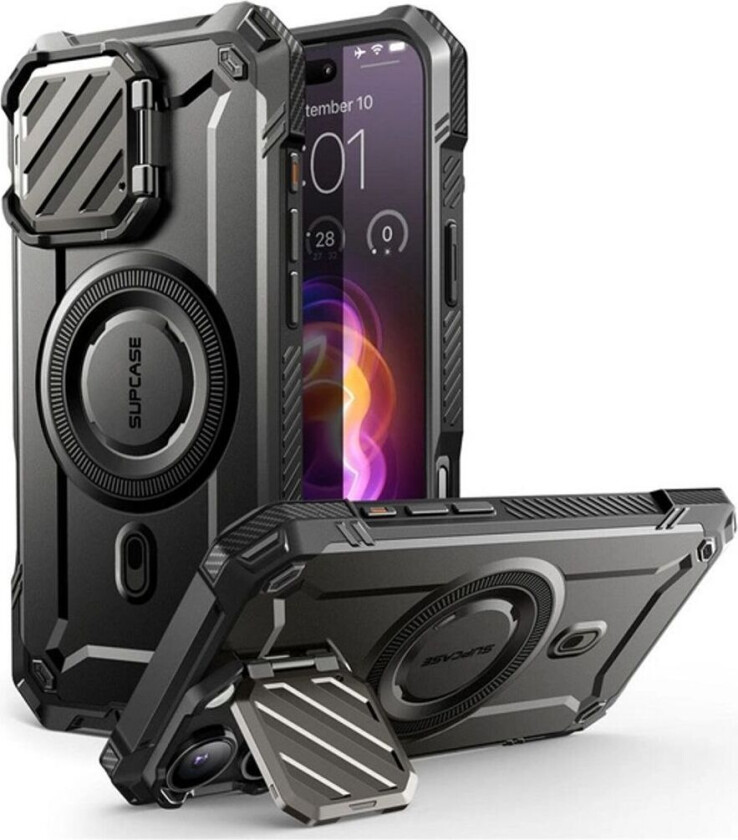 iPhone 16 Pro Unicorn Beetle XT MagSafe Deksel - Svart