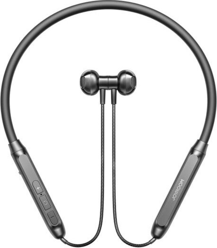 Magnetiske Bluetooth-hodetelefoner Sport Halsbånd Ørepropper 14,2 mm - Svart