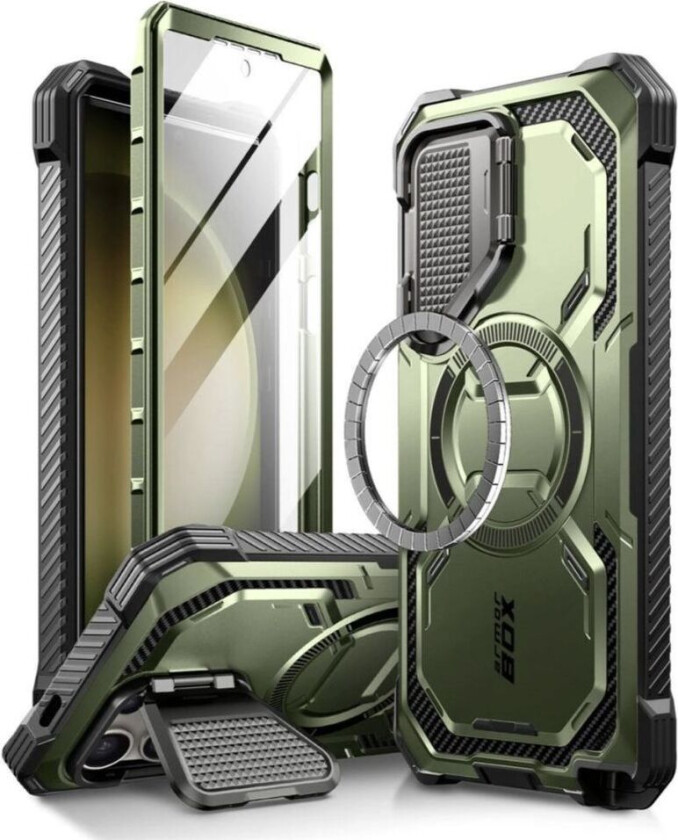 Samsung Galaxy S24 Ultra IBLSN Armorbox MagSafe Deksel - Grønn