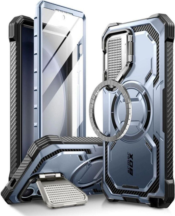 Samsung Galaxy S24 Ultra IBLSN Armorbox MagSafe Deksel - Blå