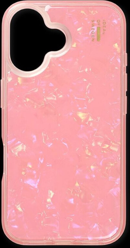 Ideal of Sweden iPhone 16 Plus Pearlized deksel - Rosa