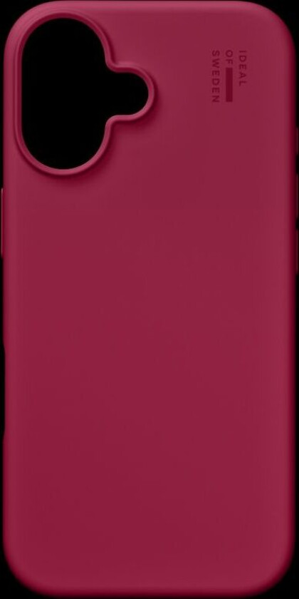 Ideal of Sweden iPhone 16 Silikondeksel - Cranberry