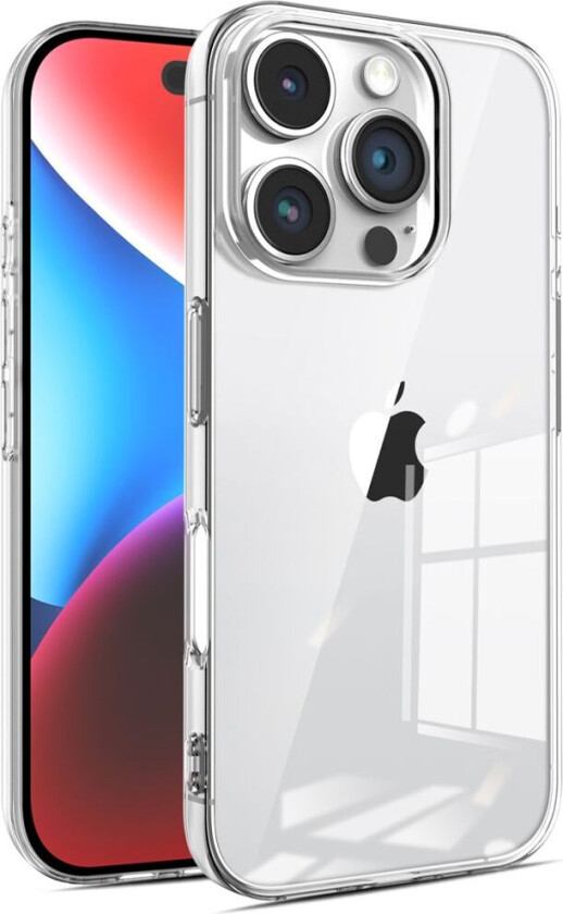 Ultra Slim Deksel til iPhone 16 Pro Max - Gjennomsiktig