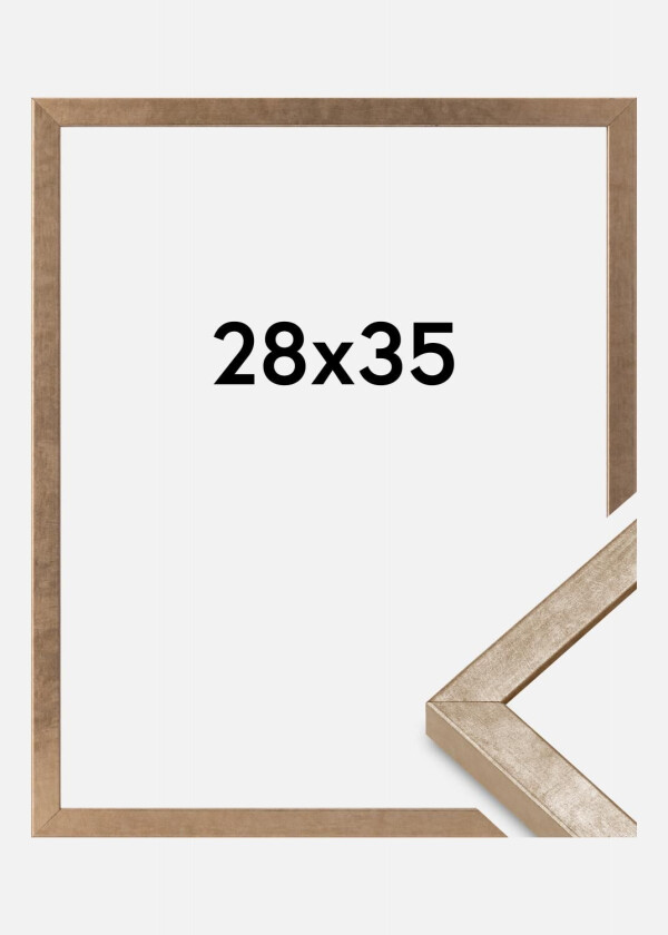 Ramme Ares Akrylglass Messing 28x35 Cm