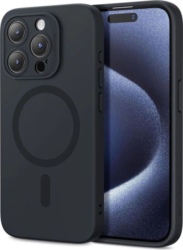 iPhone 15 Pro Max Cloud Halolock Magsafe Deksel - Svart