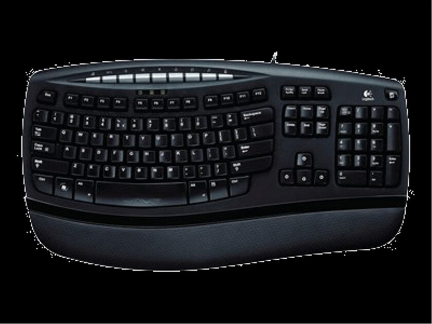 Comfort Wave 450 Keyboard, USB - Svart