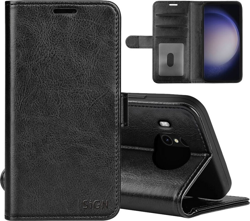 Wallet-deksel til Samsung Galaxy S24 - Svart