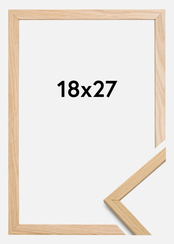Ramme Edsbyn Akrylglass Eik 18x27 Cm