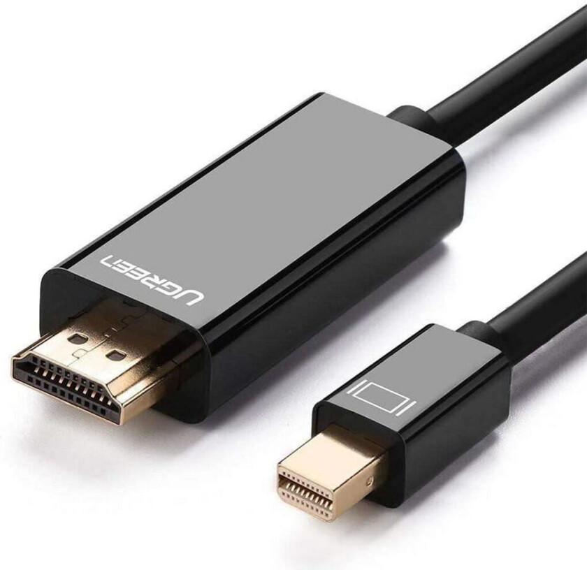 Mini DisplayPort til HDMI-kabel 4K, 1.5m - Svart