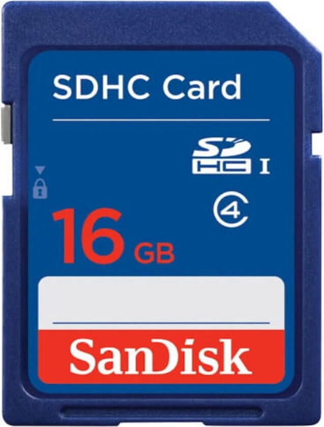 Bilde av SanDisk Minnekort SDHC 16G