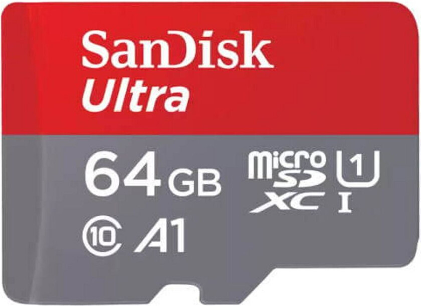 SanDisk Ultra Minnekort Micro SDXC 64G utan Adapter