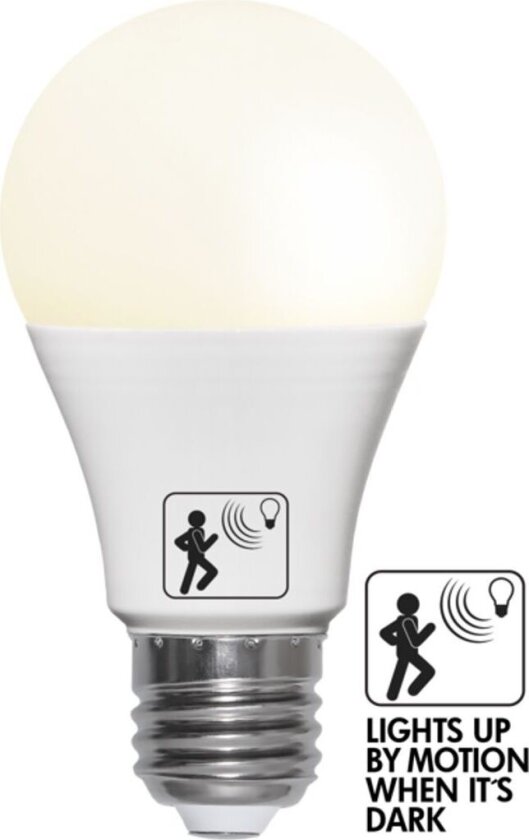 LED-pære E27 A60 sensor 4.8W 2700K 470 lumen