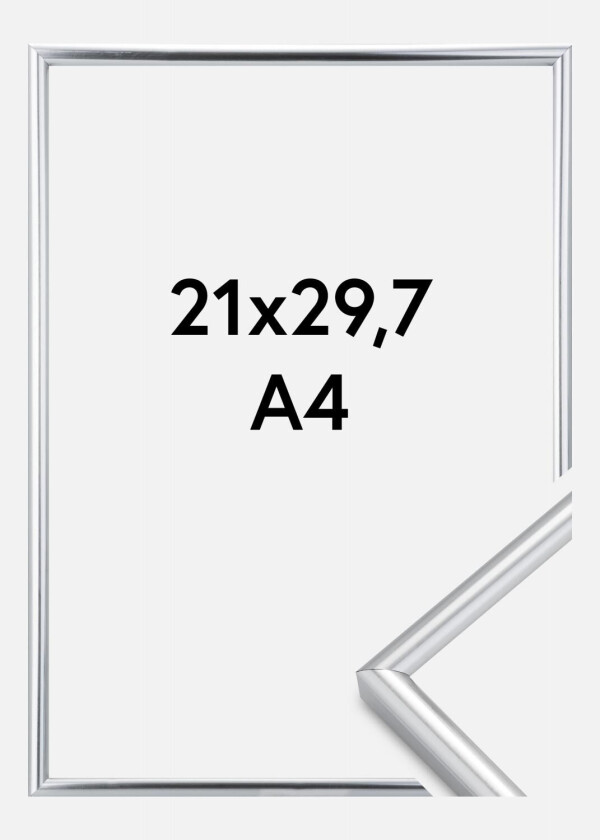 Ramme Galeria Sølv 21x29,7 Cm (A4)