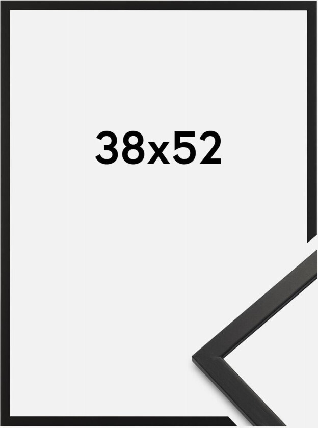 Ramme Edsbyn Akrylglass Svart 38x52 Cm