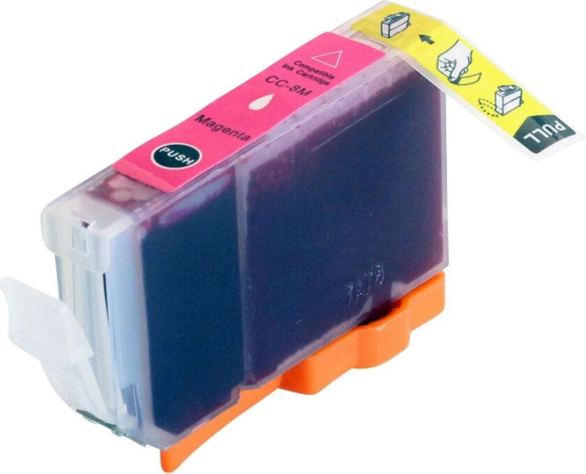 Kompatibel med CLI-8M Blekkpatron magenta for Canon