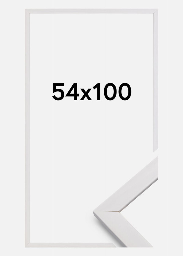 Ramme Stilren Hvit 54x100 Cm