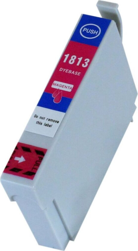 Kompatibel med T1813 Blekkpatron magenta for Epson
