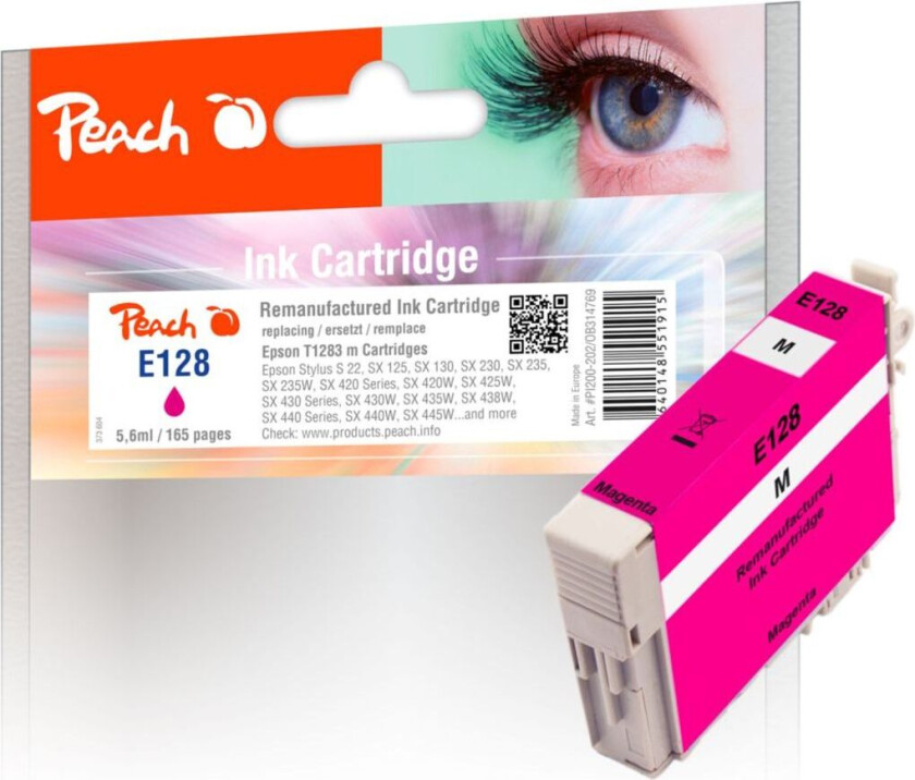 Kompatibel med T1283 Blekkpatron magenta for Epson