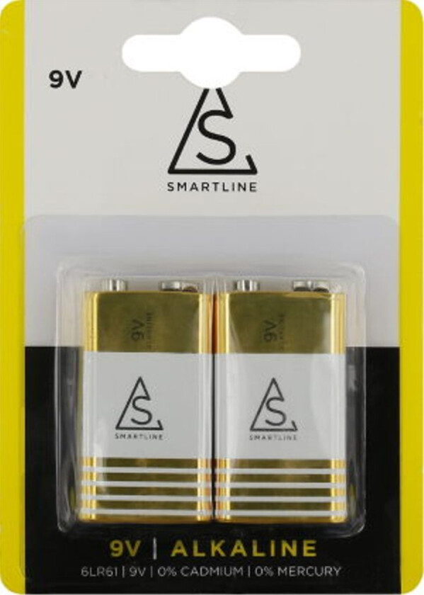 9V Smartline Alkaline
