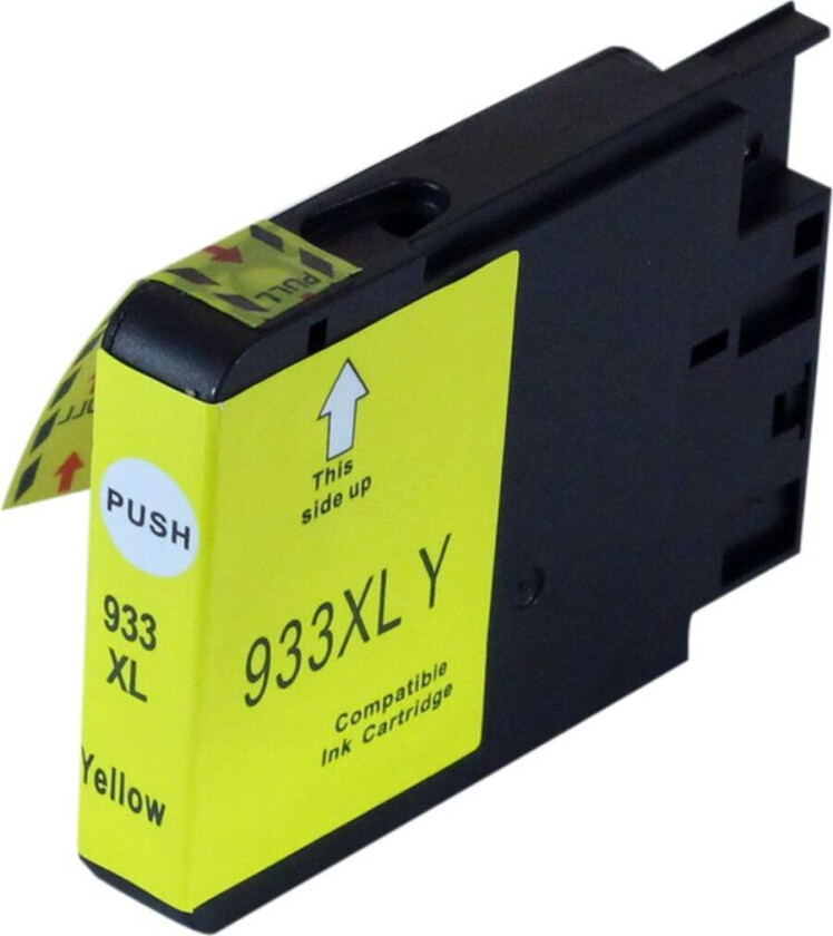 Kompatibel med 933XL (CN056AE) Blekkpatron gul for HP