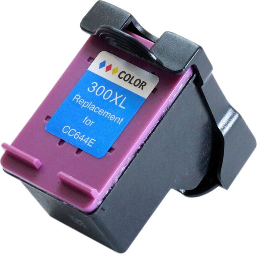 Kompatibel med 300XL (CC643EE) Blekkpatron farge for HP