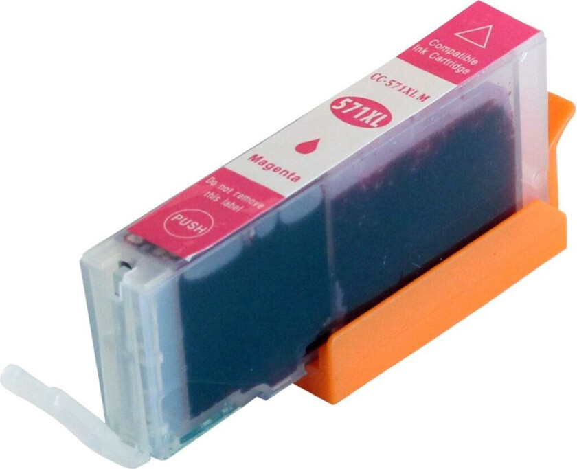 Kompatibel med CLI-571M Blekkpatron magenta for Canon
