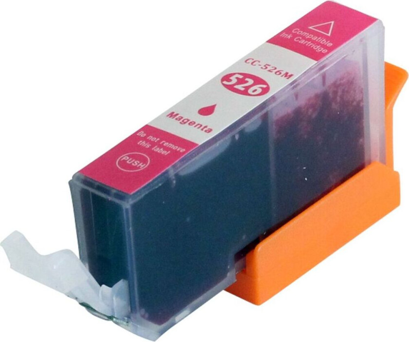 Kompatibel med CLI-526M Blekkpatron magenta for Canon