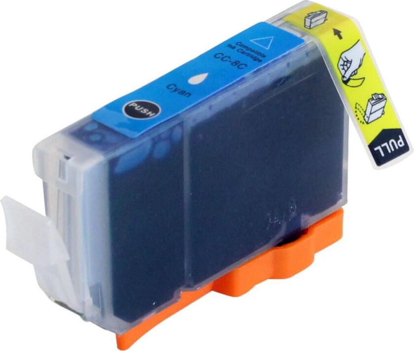 Bilde av Kompatibel med CLI-8C Blekkpatron cyan for Canon